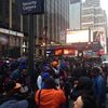 Small Group Of Knicks Fans Protest Crimes Against The Humanity Of Knicks Fans